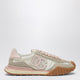 Dolce&Gabbana Dg Athletic Sneakers In Ivory And Pink Fabric And Leather