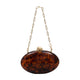 Cult Gaia Brown Acrylic Clutch