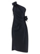 Coperni 'Asymmetric Mini Flower' Dress