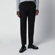 Pt Torino Black Wool Tailored Slim-Fit Trousers