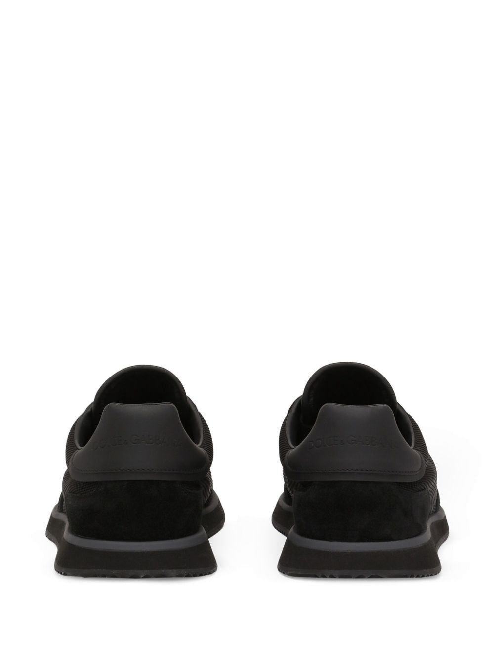 Dolce & Gabbana Suede And Mesh Dg Cushion Sneakers