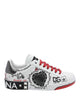 Dolce & Gabbana White Portofino Sneakers