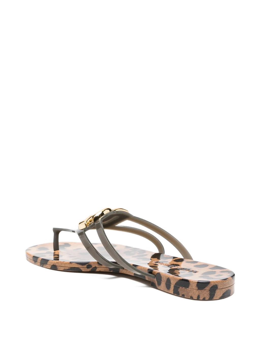 Dolce & Gabbana Rubber Beachwear Slides With Logo