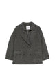 Ermanno Grey Wool Polyester Blazer