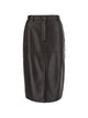 Parosh Leather Trousers