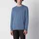 Drumohr Powder Blue Cotton Sweater