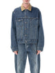 Jw Anderson Jw Anderson Corduroy Collar Denim Jacket