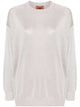 Missoni Light Pink Viscose Metallic Fiber Sweater