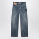 Jw Anderson Mid Blue Twisted Workwear Jeans