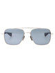 Dita Eyewear Silver Metal Sunglasses