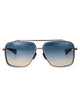 Dita Eyewear Antique Silver - Raw Titanium Metal Sunglasses