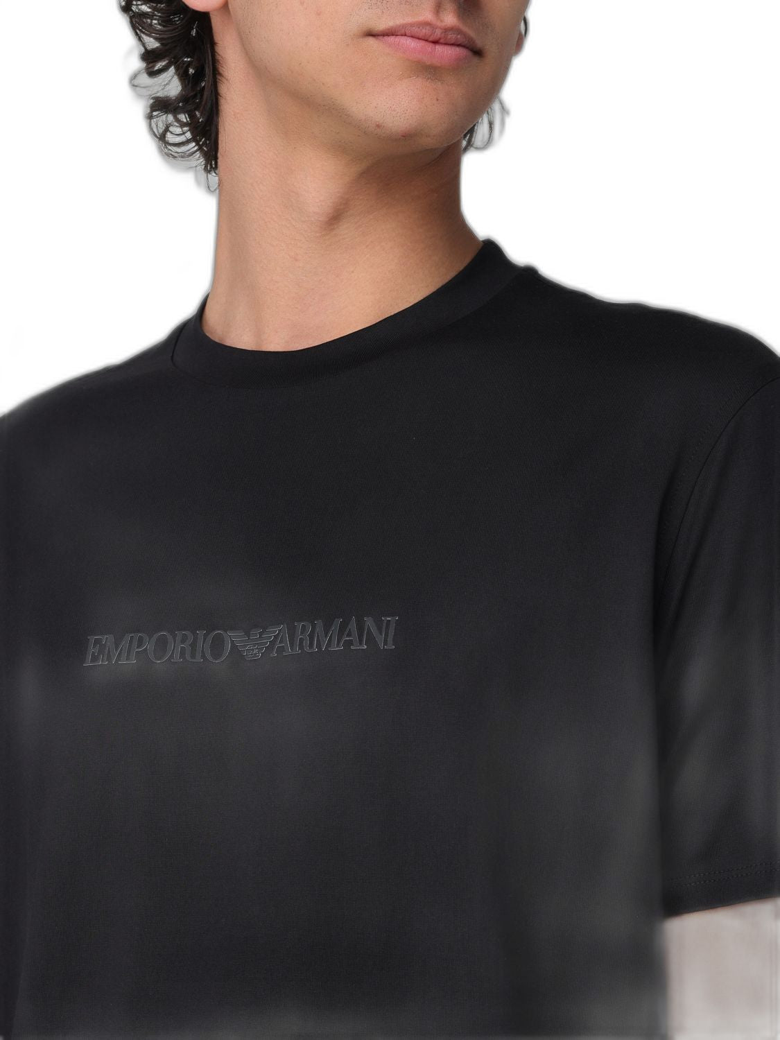 Emporio Armani Logo Cotton T-Shirt