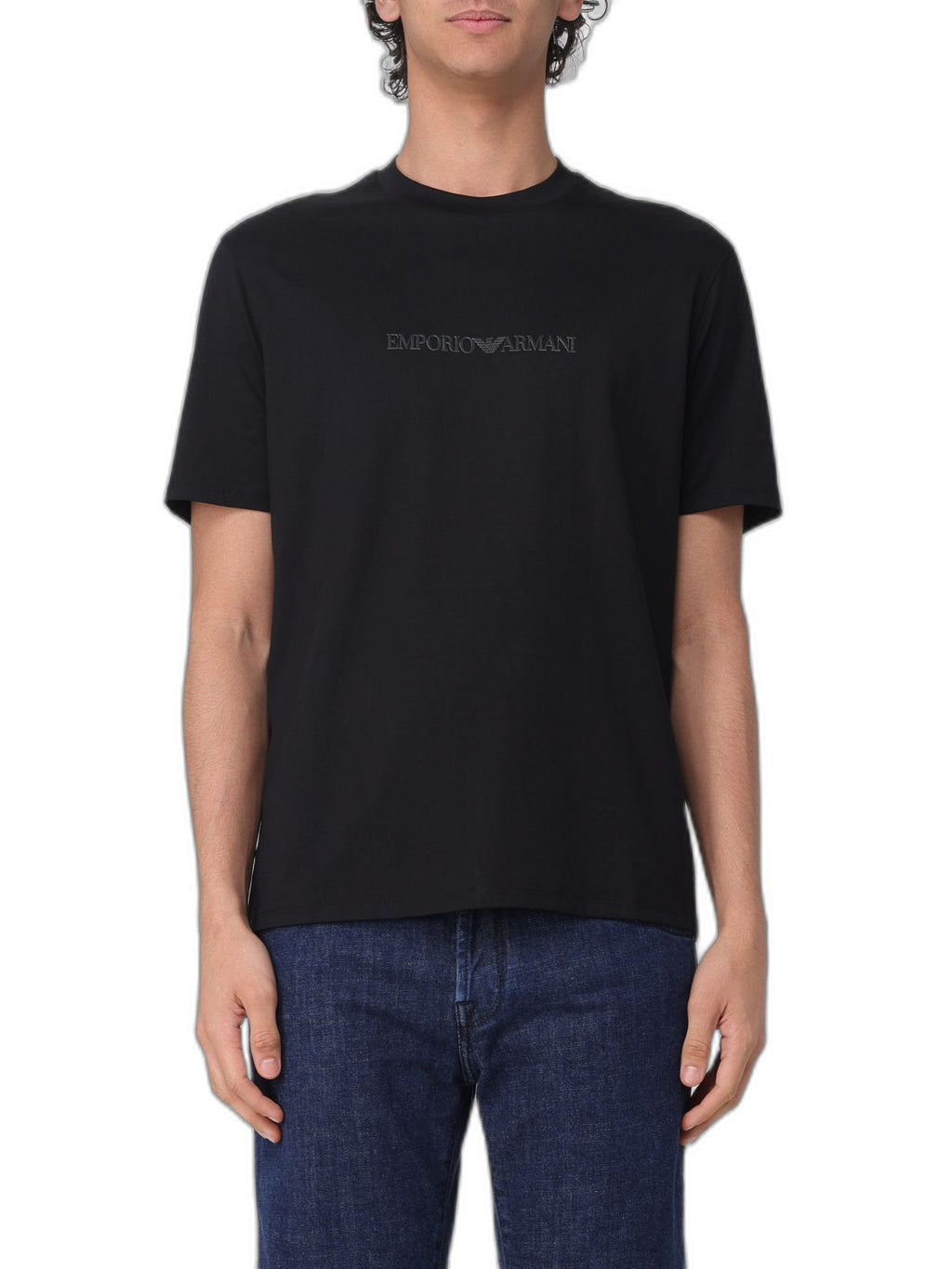Emporio Armani Logo Cotton T-Shirt