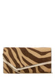Jimmy Choo Printed Calf Hair Emmie Clutch