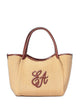 Emporio Armani Medium Straw Tote Bag