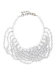 Emporio Armani Trasparent Twist Necklace