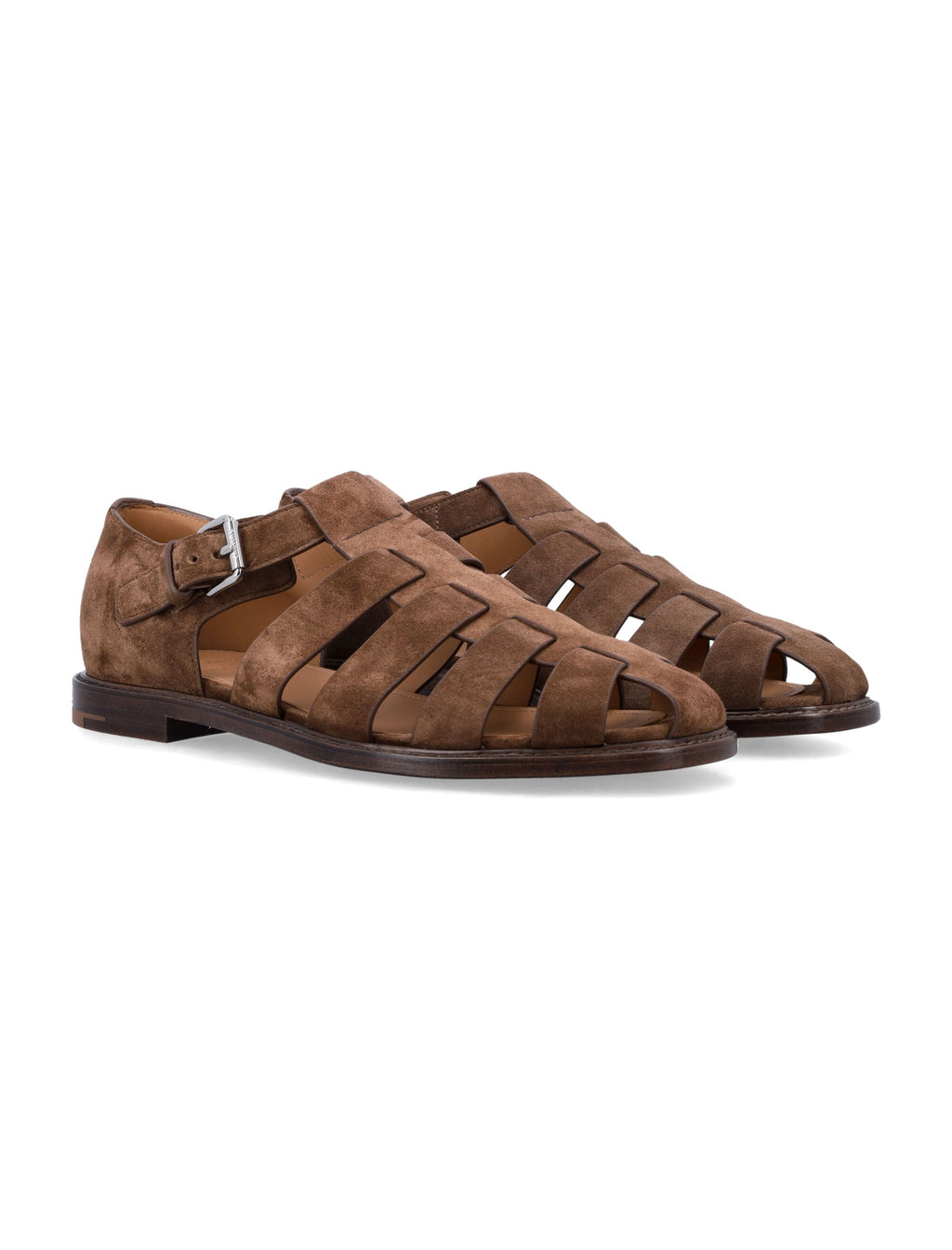 Church's Church’s Fisherman Suede Leather Sandals