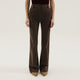 1989 Studio Brown Striped Flared Pants