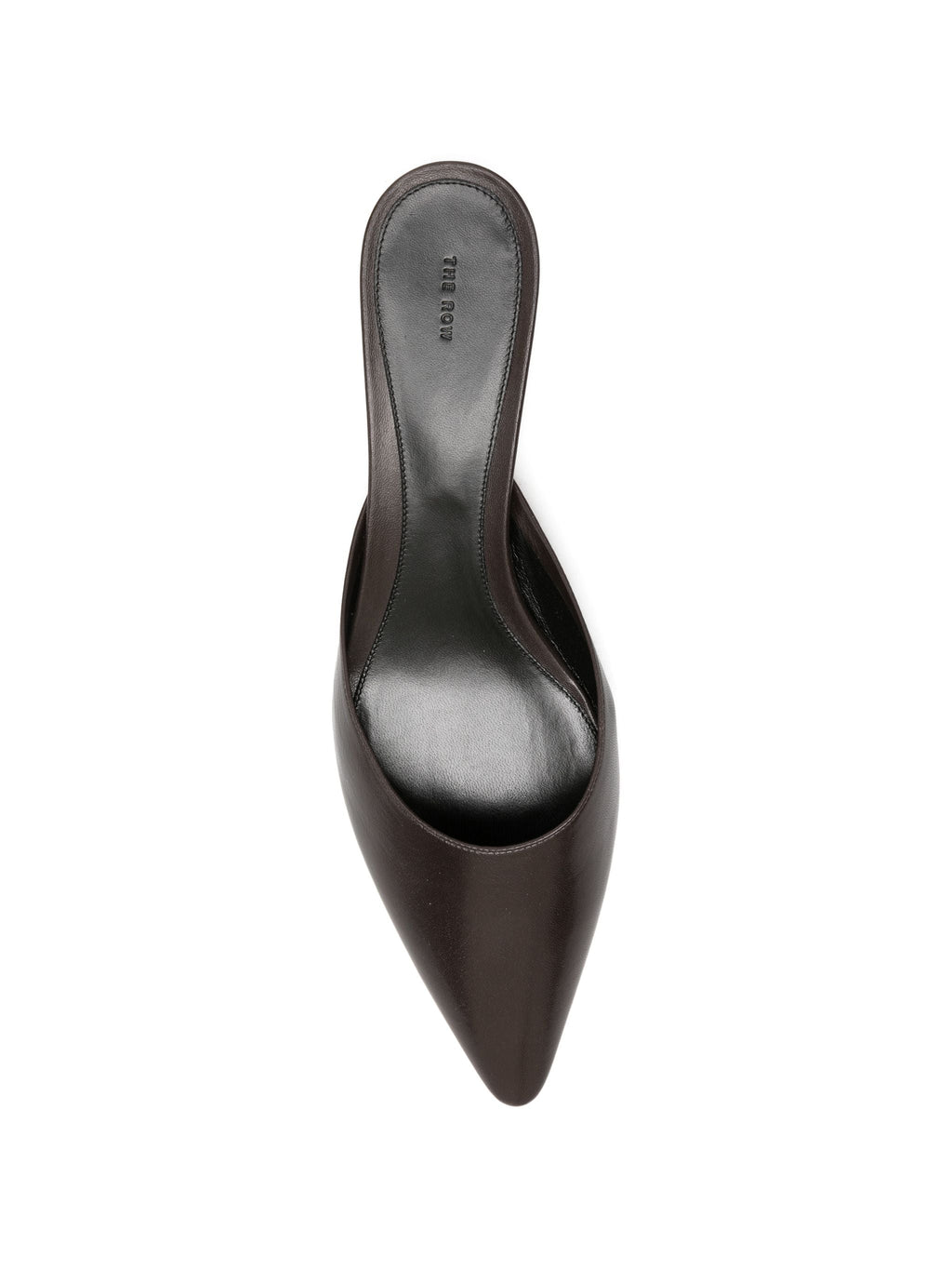The Row Pointed Leather Mules