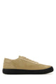 The Row Dove Grey Suede Sneakers