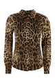 Dolce & Gabbana Printed Satin Shirt