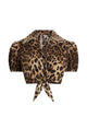 Dolce & Gabbana Leo Print Cotton Top
