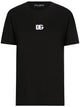 Dolce & Gabbana Black Cotton Jersey T-Shirt
