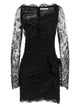 Alessandra Rich Draped Dress.
