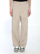 Fendi  Stone Grey Cotton Blend Trousers