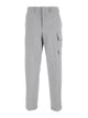 Fendi Silver Textile Fibre Pants