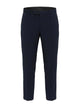 Fendi Dark Blue Wool Virgin Wool Viscose Pants