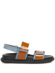 Marni Fussbett Double-Strap Leather Sandals