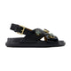 Marni Fussbett Sandals -  - Leather - Black