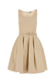 Fendi Cream Wool Blend Dress