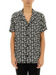 Balmain Pyjama Shirt With Monogrammed Print