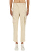 Balmain Beige Cotton Trousers