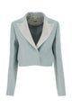 Fendi Powder Blue Wool Blend Blazer