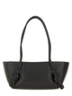 Hereu Black Leather Shoulder Bag