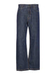 Fendi Quilted Ff Motif Jeans