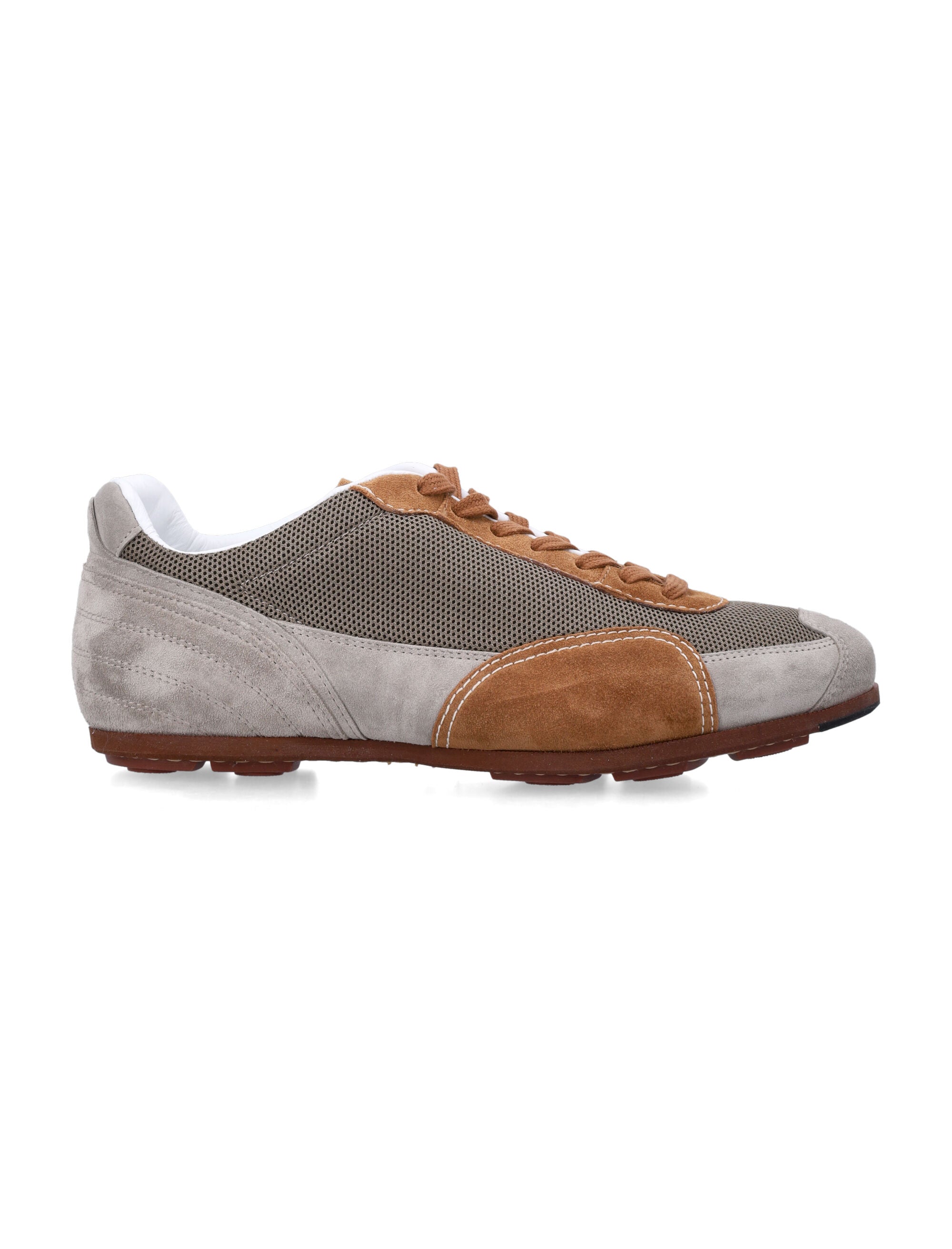 Pantofola D'oro Pantofola D’oro Thebe Magugu Undici Low Suede And Mesh Sneakers