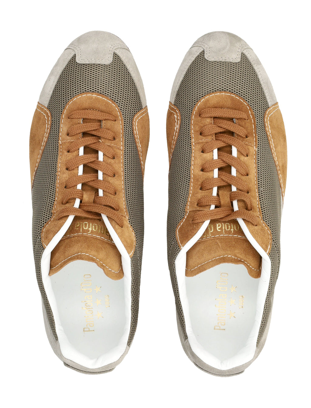 Pantofola D'oro Pantofola D’oro Thebe Magugu Undici Low Suede And Mesh Sneakers