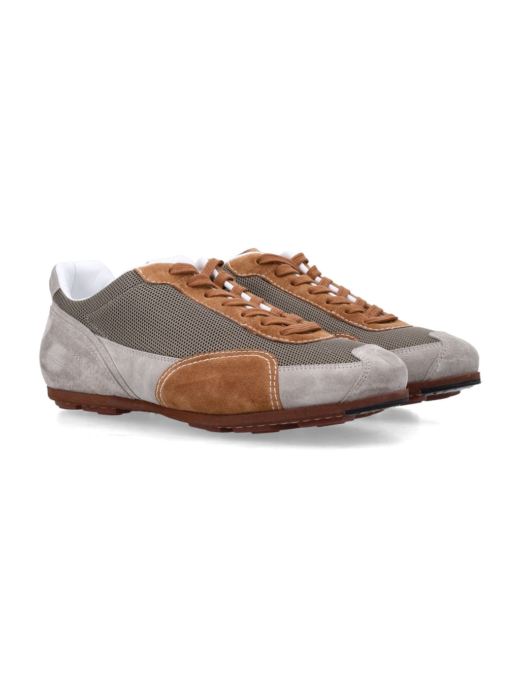 Pantofola D'oro Pantofola D’oro Thebe Magugu Undici Low Suede And Mesh Sneakers