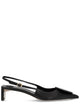 Jacquemus Black Lamb Leather Sandals