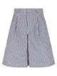 Comme Des Garcons Shirt Cotton Bermuda Shorts