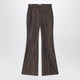 Fendi  Rust Wool And Alpaca Trousers