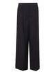 Fendi Black Wool Straight Pants