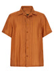 Fendi 'Selleria' Stitching Silk Shirt