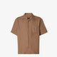Fendi Bowling Collar And Short Sleeves Shirt