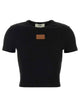 Fendi Black Cotton Top