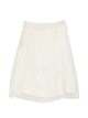 Ami Paris Sheer Layered Midi Skirt